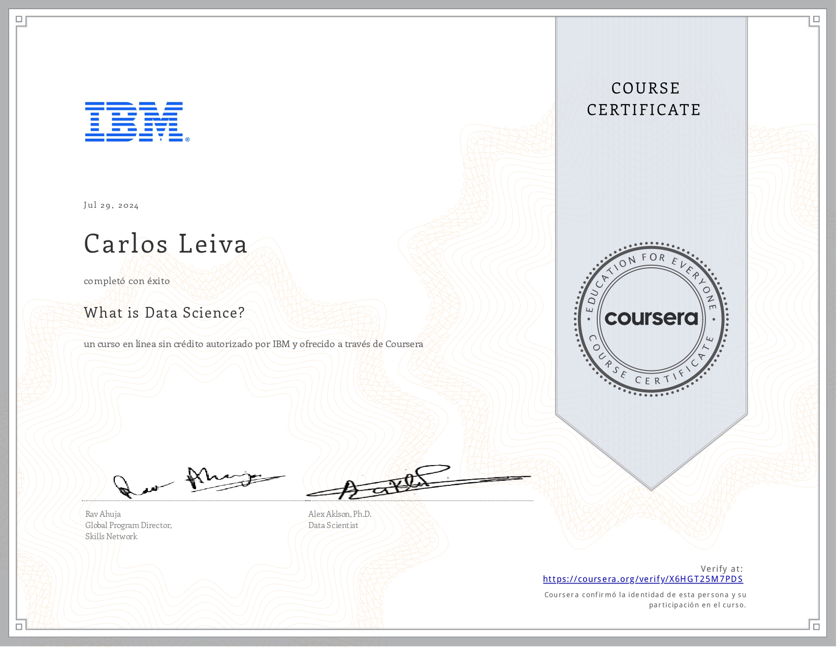 Data Science IBM